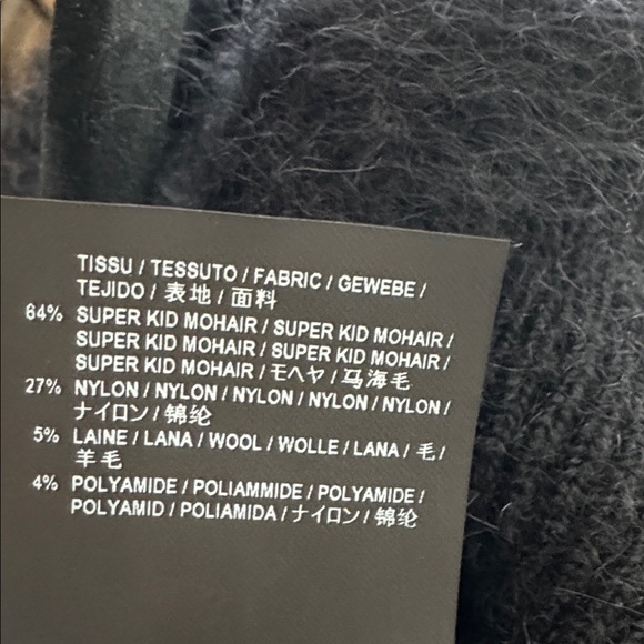 Saint Laurent pull over wool/mohair sweater size M - Picture 6 of 9